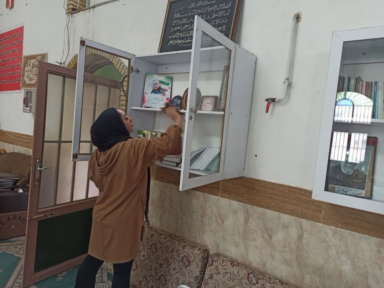 همدلی نوجوانان مسجدی برای استقبال از مهمانی خدا