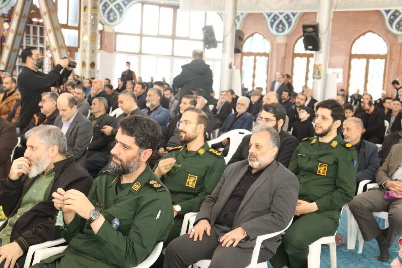 اربعین شهدای امنیت در رشت برگزار شد