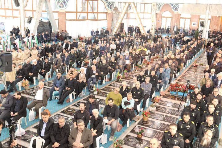 اربعین شهدای امنیت در رشت برگزار شد