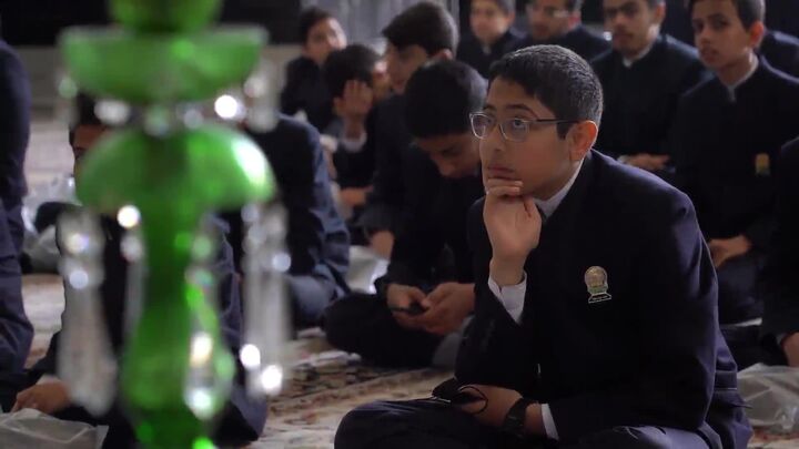 مراسم غبارروبی مسجد جامع گوهرشاد توسط خادمان نوجوان