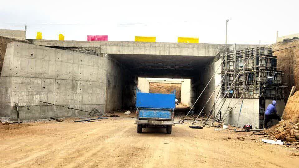 فاز دوم ساخت و تکمیل تقاطع غیرهمسطح سه‌راهی سد الغدیر ساوه کلید خورد