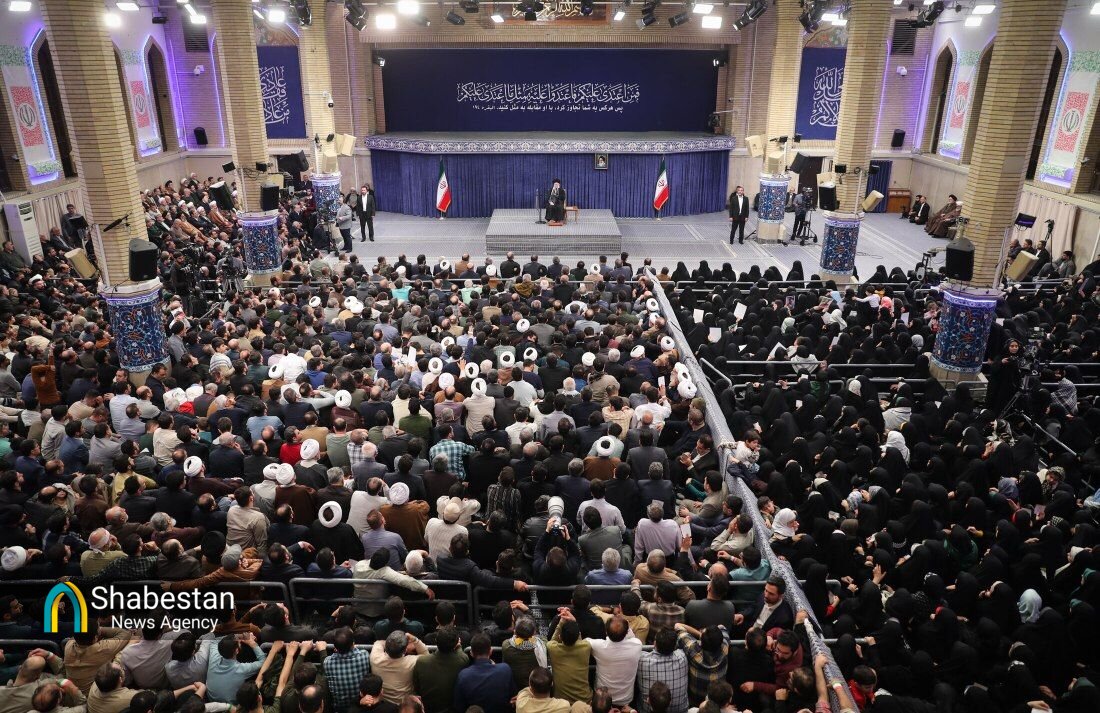 دیدار مردم تبریز و آذربایجان شرقی با رهبر انقلاب