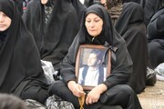 مراسم بزرگداشت شهدا و جانباختگان اغتشاشات اخیر در کرمانشاه