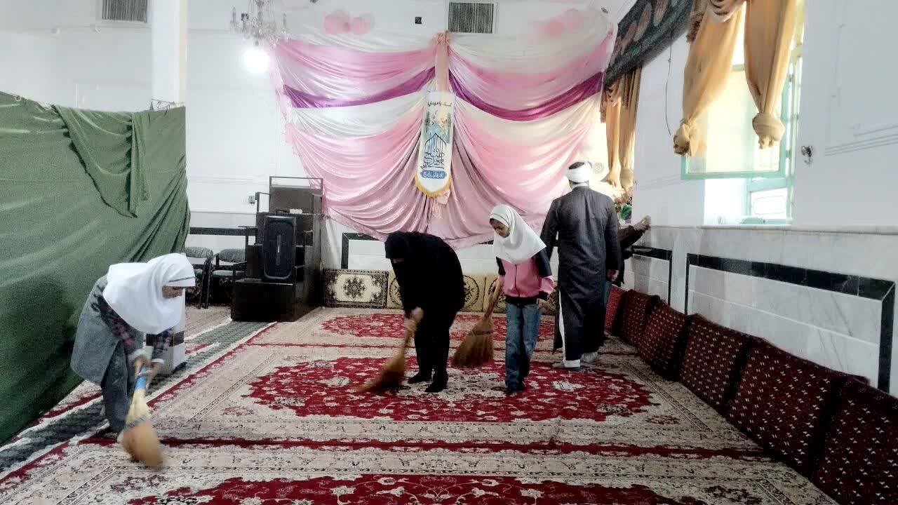 غبارروبی خانه‌های خدا؛ سنتی مردمی در آستانه رمضان