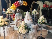 میزبانی اتاق عقد حرم بانوی کرامت از ۳۱۰ زوج جوان در دهه کرامت