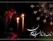 مادر شهید اردشیر جعفری آسمانی شد