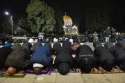 وقتی قرآن در ماه رمضان از میان ویرانه‌ها با حنجره‌های طلایی طنین انداز می‌شود