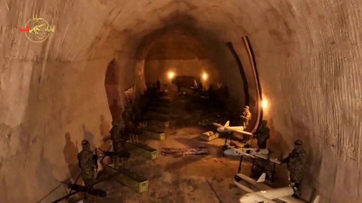 شهر پهپادی زیرزمینی در عراق برای دفاع از ایران