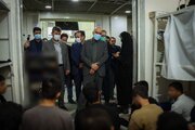 بازدید دبیر ستاد حقوق بشر از ندامتگاه مرکزی کرج و گفت‌وگو با متهمان اغتشاشات اخیر