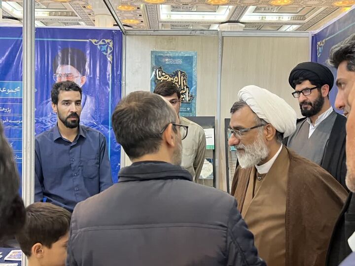 افتتاح غرفه مجتمع حوزوی امام رضا(ع) در نمایشگاه بین‌المللی قرآن کریم
