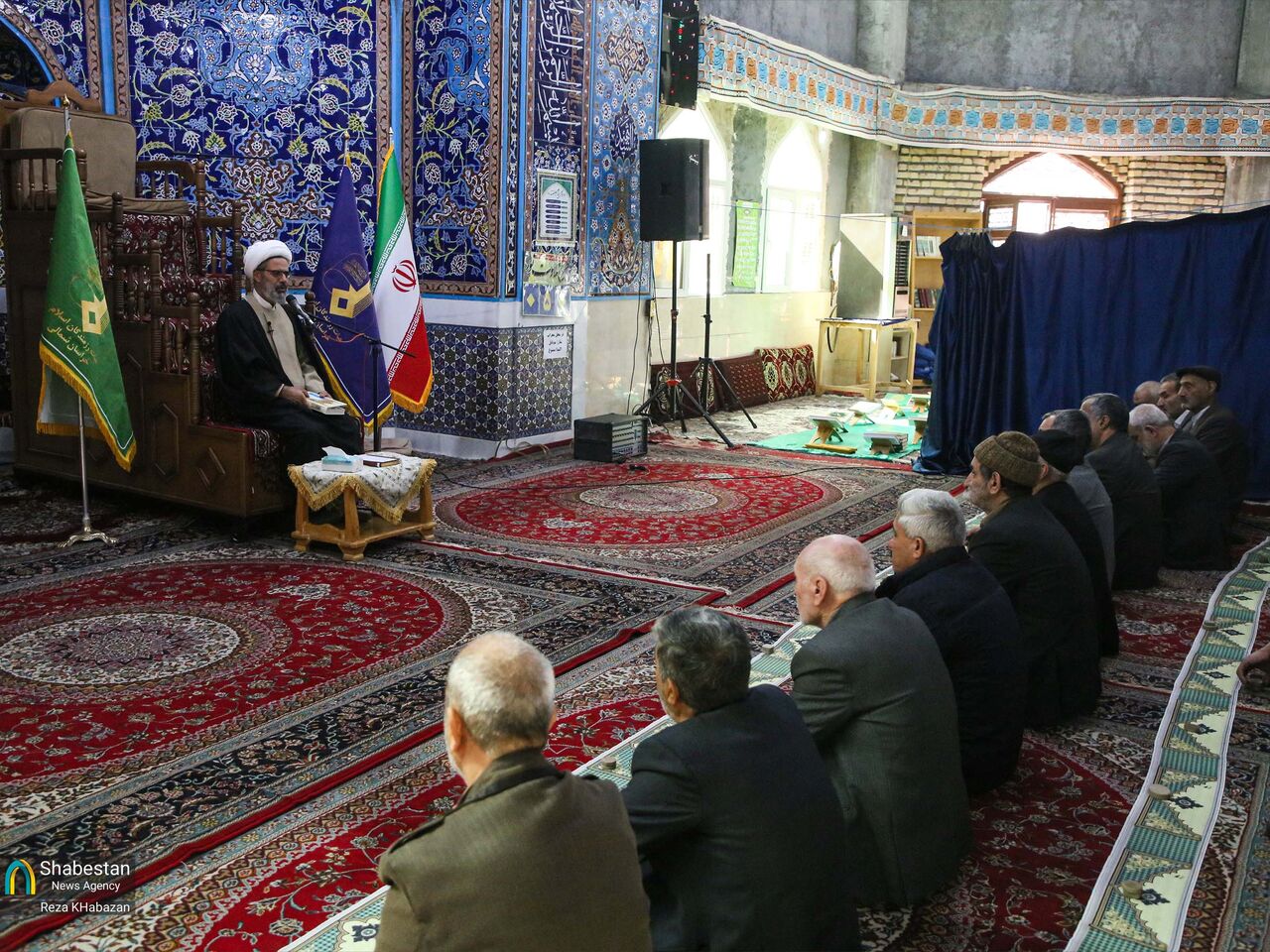 جلسه تفسیر قرآن کریم در مسجد جامع بجنورد