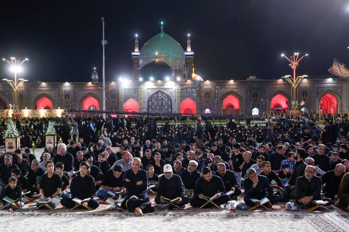 گردهمایی جامعه قرآنی مشهد در دارالقرآن حرم رضوی