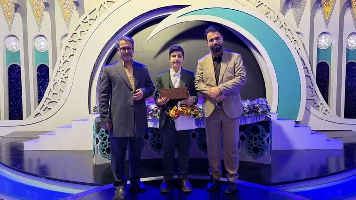 درخشش قاری تبریزی در مسابقات سراسری «بهشت»