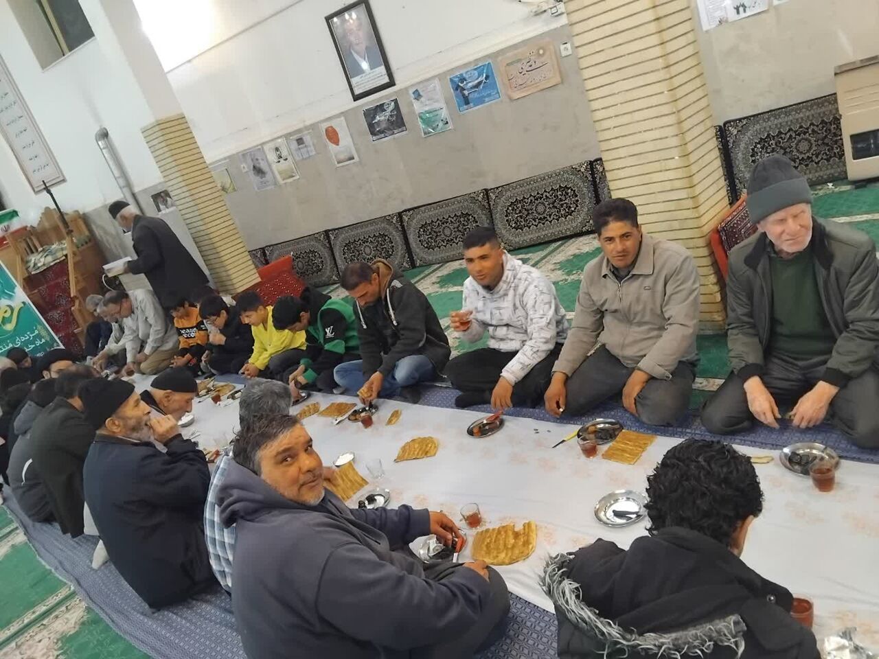 برپایی ضیافتهای افطاری و برنامههای متنوع قرآنی در کانون بقیهالله اعظم(عج) زاغرم تفرش