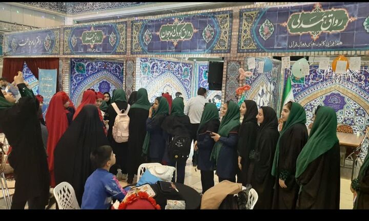 ثبت لحظه‌های ناب برای کودکان و نوجوانان در غرفه «مسجد، پایگاه قرآن»