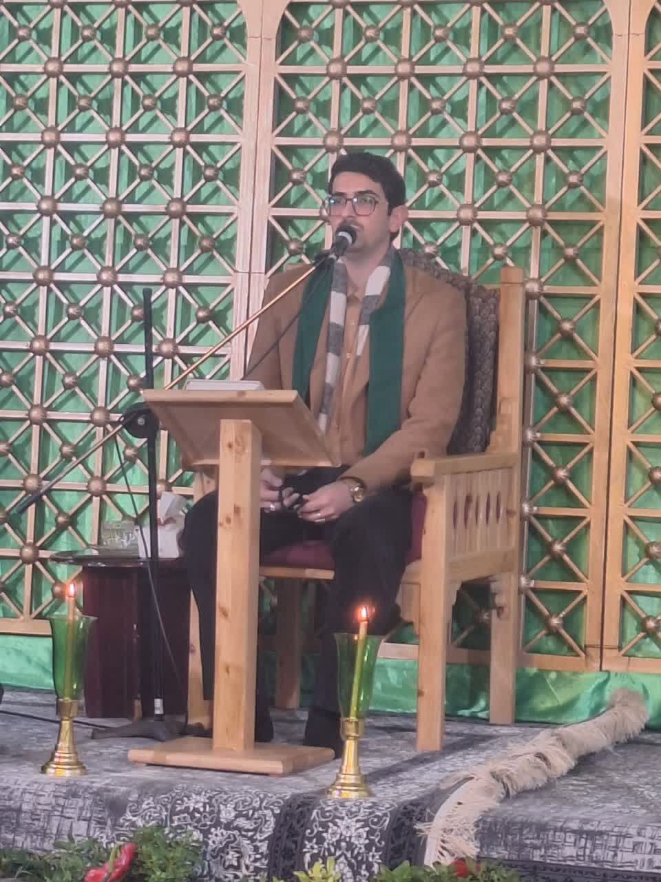 ویژهبرنامه قرآنی «چاووش رمضان با عطر رضوی» در راوند برگزار شد