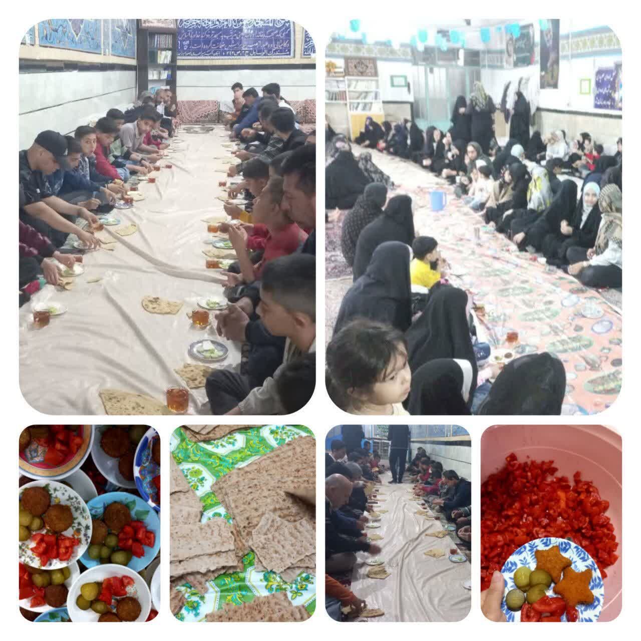 مشارکت پرشور مردم کرمان در طرح اطعام و افطاری ساده مساجد