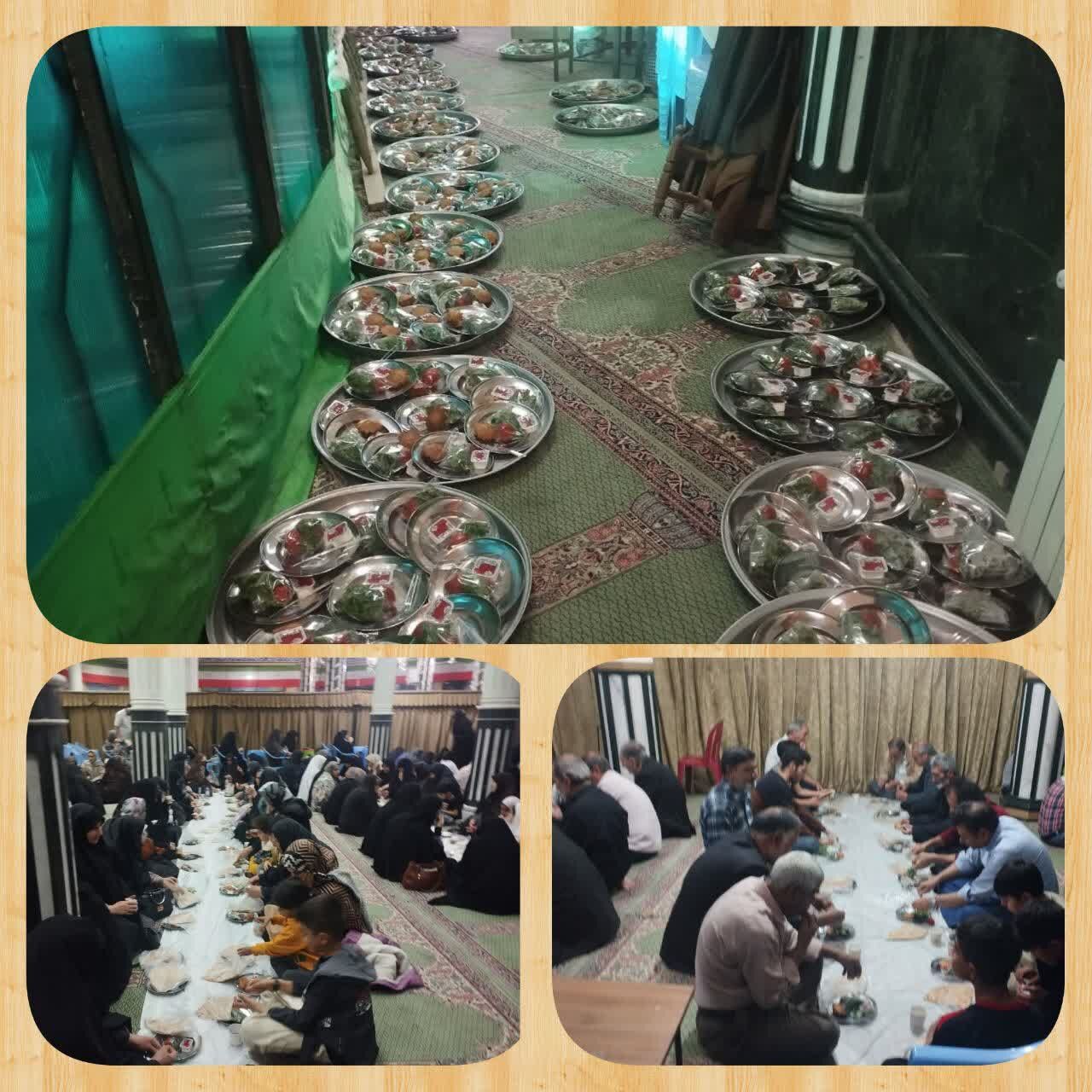 مشارکت پرشور مردم کرمان در طرح اطعام و افطاری ساده مساجد