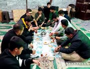 حال خوب مساجد بروجرد با افطاری‌های ساده رمضان