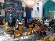 اولین محفل قرآنی رمضانی پسران در امامزاده صالح (ع) فرحزاد