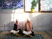 جمع خوانی قرآن کریم در امامزاده سیدعباس (ع) بجنورد