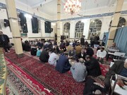 سفره افطاری به همت کانون فرهنگی هنری منتظران صاحب‌الزمان در خرم‌آباد