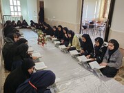 محفل قرآنی دبیرستان شهید نصرت زاده سنندج