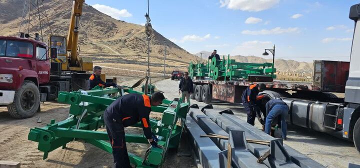 نخستین تله‌سی‌ژ قفل ثابت ایرانی در گردو اراک نصب می‌شود