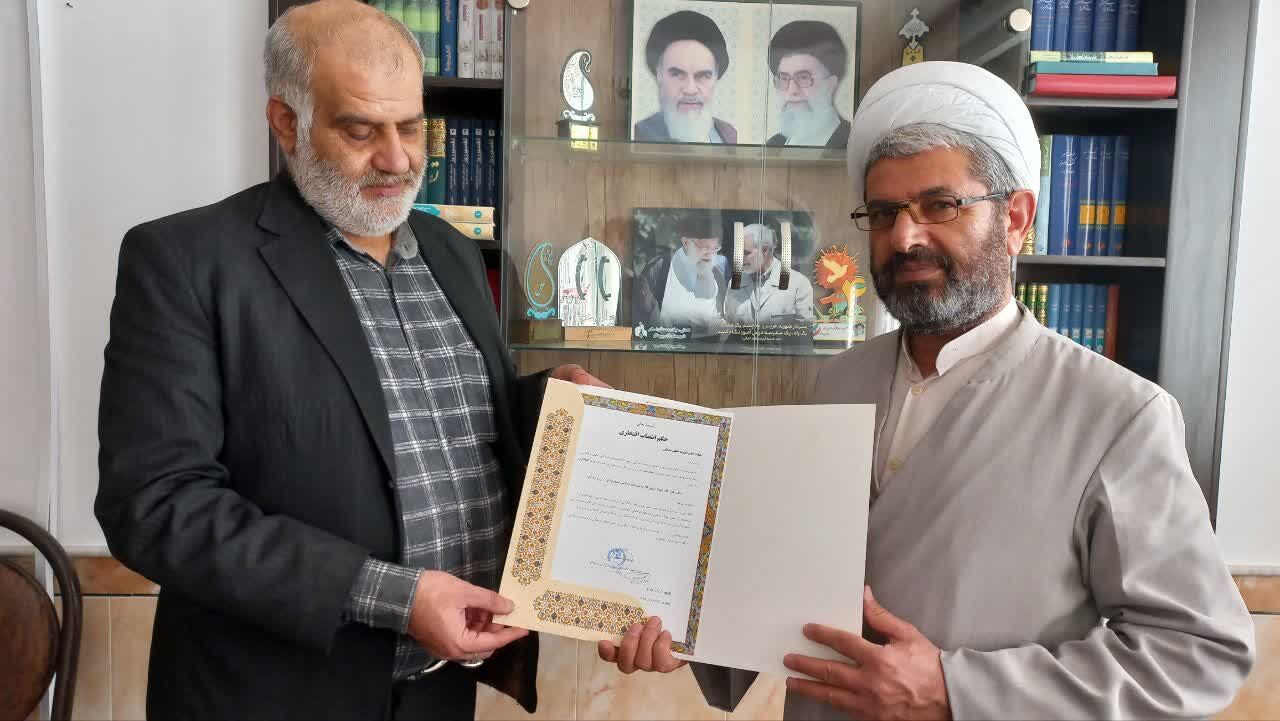 انتصاب مسئول ستاد جهاد تبیین اداره تبلیغات اسلامی آران و بیدگل