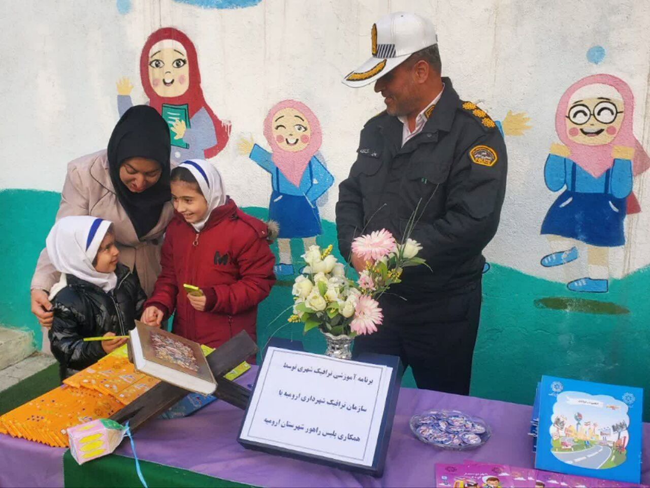 برگزاری زنگ فرهنگ ترافیک در مدارس ارومیه