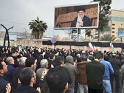 اجتماع عظیم مردم شیراز در سوگ شهادت رهبر انقلاب
