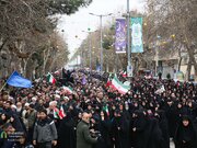 سیل سوگواران شهادت رهبر انقلاب اسلامی در بجنورد