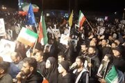 طنین «حیدر حیدر» عزاداران گرگانی در سوگ رهبر شهید