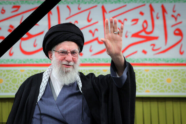 خرم‌آباد غرق ماتم شهادت آیت‌الله خامنه‌ای(ره)