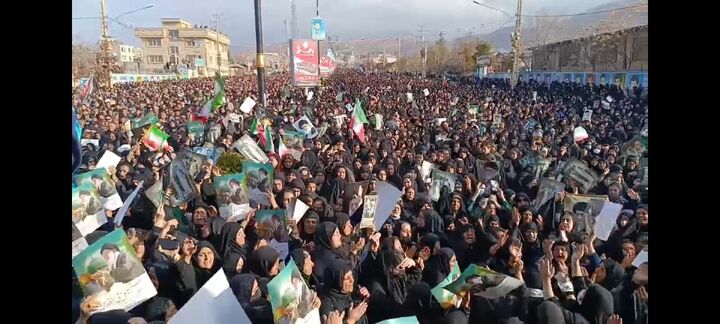 حضور باشکوه عزاداران کهگیلویه و بویراحمد در مناطق مختلف