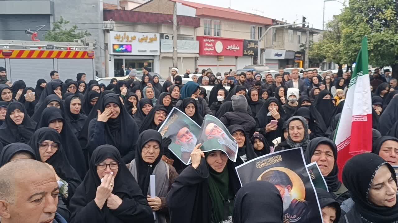 خروش علویان در عزای علی زمانه