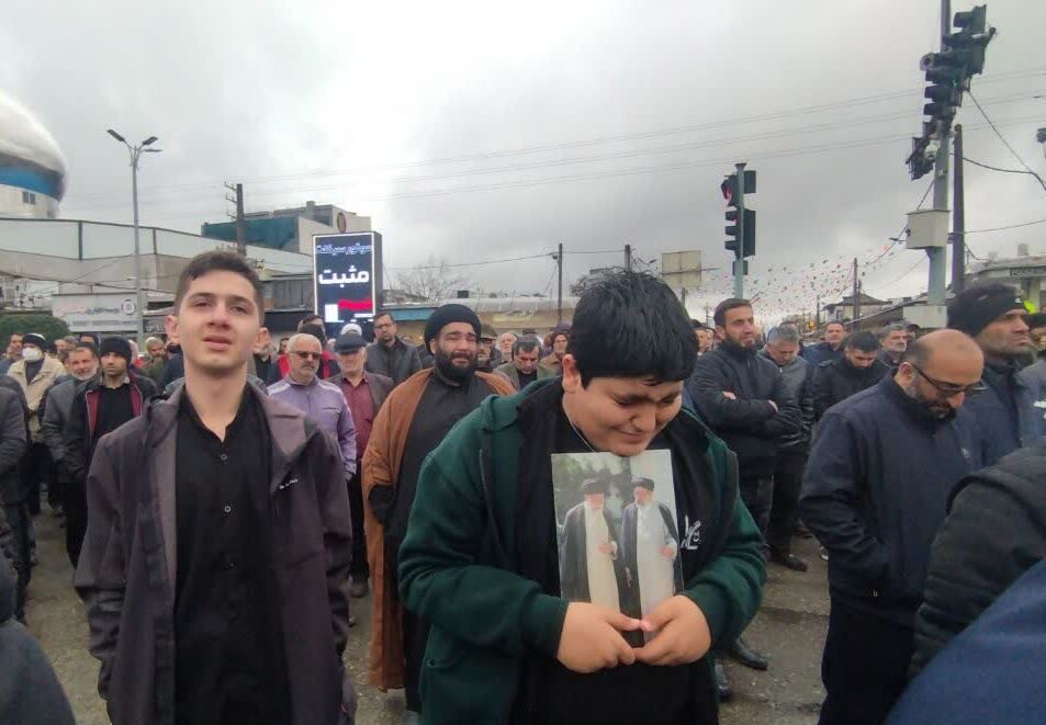 خروش علویان در عزای علی زمانه