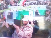 پیکر شهیده پوران قلی پور وارد یاسوج شد