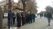 برگزاری آیین شهادت حضرت امام خامنه‌ای «قدس سره» و تشییع پیکر شهدای انتظامی آذربایجان‌غربی