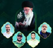 ساری میزبان مراسم وداع و تشییع شهدای اقتدار ایران