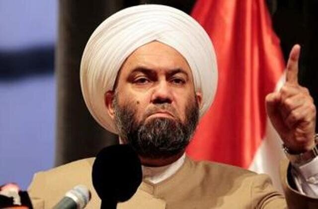 تبریک رئیس جمعیت علمای اهل سنت عراق به رهبر جدید ایران