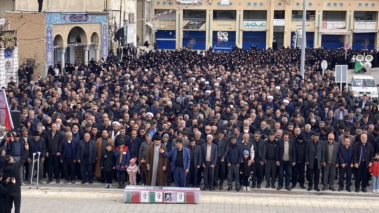 پیکر مطهر شهید مهدی عباسی در شهرکرد تشییع شد