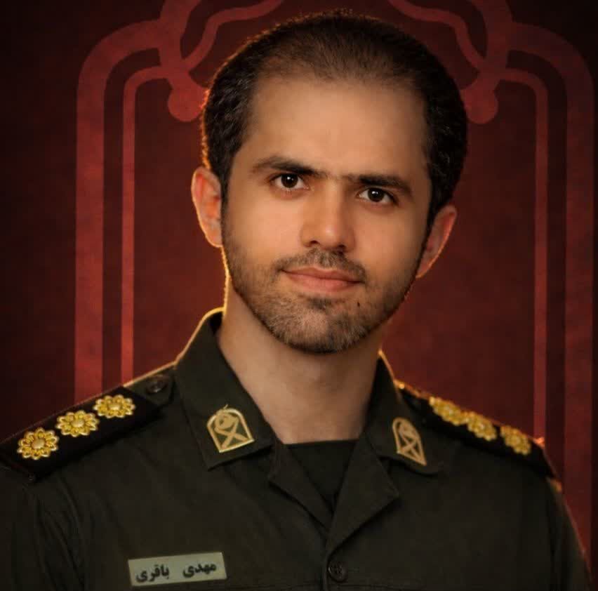 وداع مردم زیراب با پیکر پاسدار سرهنگ شهید محمدمهدی باقری