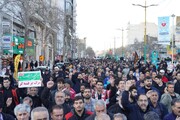 اجتماع و راهپیمایی عزاداران امام شهید در خرم‌آباد