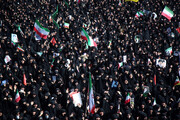 تشییع پیکر ۱۶ پیکر شهید مدافع وطن در مراغه