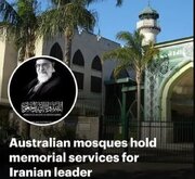 دیلی‌میل: برگزاری مراسم یادبود آیت‌الله خامنه‌ای در مساجد استرالیا