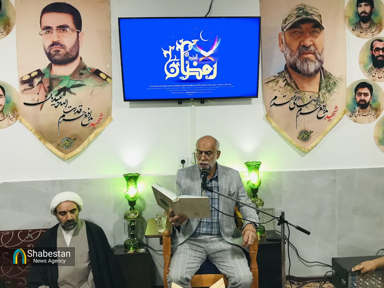 محفل جزءخوانی قرآن کریم در مسجدالاقصی خرم‌آباد