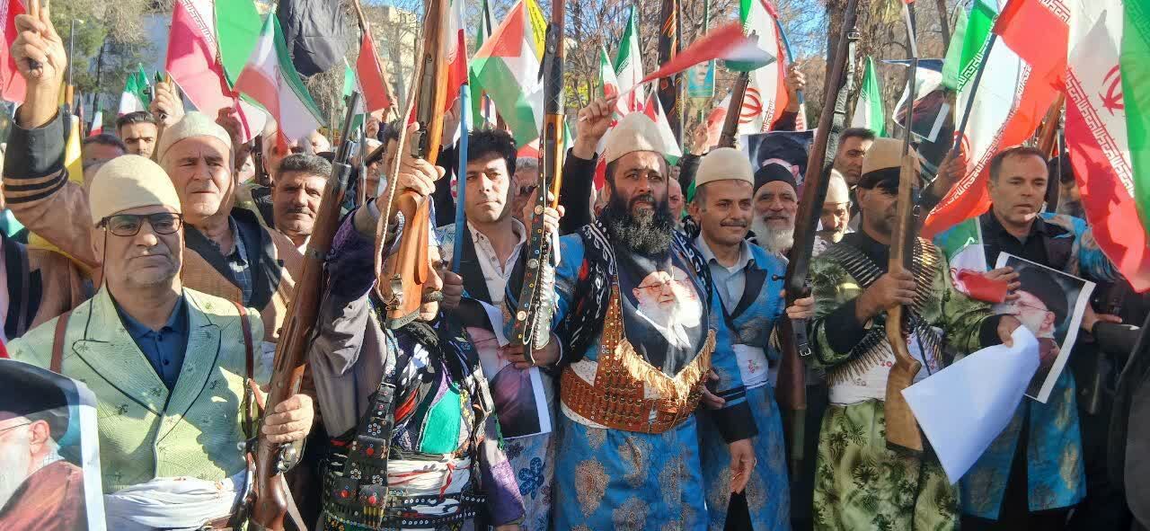 حضور پررنگ ایلات و عشایر نشانه وحدت در برابر استکبار و حمایت از نیروهای مسلح است