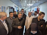 کادر درمان مانند خط مقدم جنگ مشغول خدمت رسانی هستند 