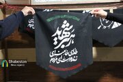 تولید کتیبه هنرمندان تجسمی کرمان در پی شهادت مقام معظم رهبری